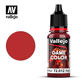 Farba modelarska 012 Scarlet Red Game Color Vallejo 17ml