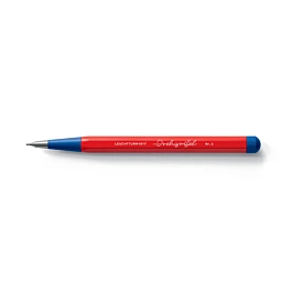 Portaminas rojo azul real Drehgriffel Nr.2 Bauhaus Edition Leuchtturm1917 0.7mm
