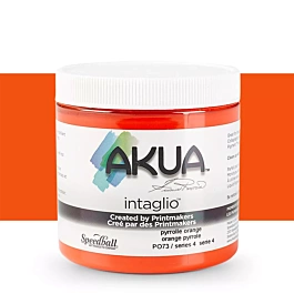 Pyrrolle Orange Akua Intaglio Speedball Inchiostro per acquaforte 236ml