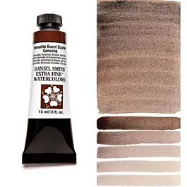 Daniel Smith Extra-Fine Hematite Burnt Scarlet Genuine Watercolour, S.3 tube, 15ml