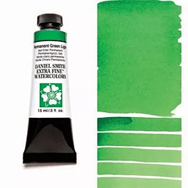 Daniel Smith Watercolour Extra Fine Permanent Green Light tube S1 15ml
