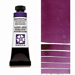 Daniel Smith Extra-Fine Watercolour, Quinacridone Purple, S.2 tube, 15ml