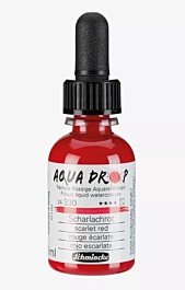 Schmincke Aqua Drop Flüssiges Aquarell Scharlachrot 330 30ml