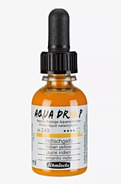 Schmincke Aqua Drop Flüssiges Aquarell Indischgelb 240 30ml