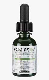 Schmincke Aqua Drop Flüssiges Aquarell Olivgrün 570 30ml