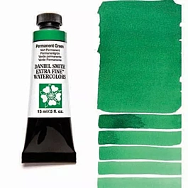 Daniel Smith Watercolour Extra Fine Permanent Green tube S1 15ml
