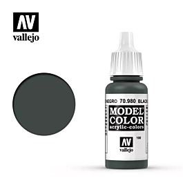 Modelverf 980 groen zwart Modelkleur Vallejo 17ml