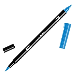 ABT Dual Brush Marker 476 CYAN Tombow