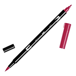 Pennarello ABT Dual Brush 847 Crimson Tombow