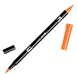 Tombow Scarlet Dual Brush Pen 925 Scarlet Tombow