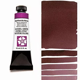 Daniel Smith Watercolour Extrafine Napthamide Maroon tube S1 15ml