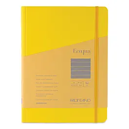 Cuaderno Espiral Amarillo EcoQua Plus Fabriano A5 90gr/m²