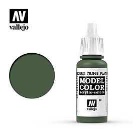 Modeling paint 968 dark olive green Model Color Vallejo 17ml