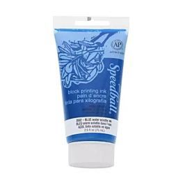 Water-based woodcut ink Blue Speedball 75ml