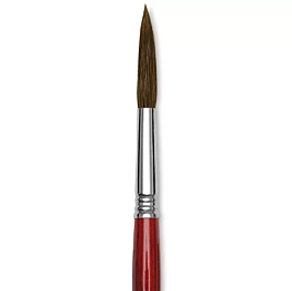 Escoda Natural long brush Ox ear Round 6421 02/0