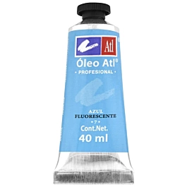 Tubo de óleo 7 Azul fluorescente ATL 40ml