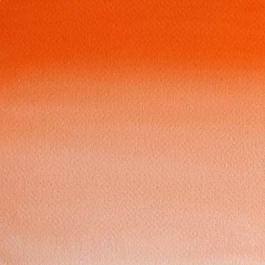 Aquarel medium godet 723 Oranje rood tint S1 Professioneel Winsor en Newton