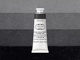 Lefranc & Bourgeois Gravurtinte Ruß Schwarzer  60ml