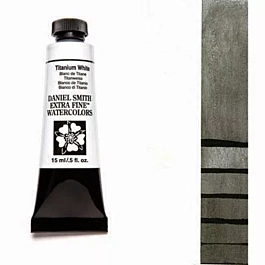 Daniel Smith Extra-Fine Titanium White Watercolour, S.1 tube, 15ml