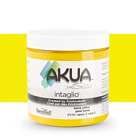 Hansa Yellow Akua Intaglio Speedball Inchiostro per incisione 236ml