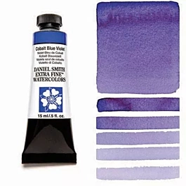 Daniel Smith Extra-Fine Watercolour, Cobalt Blue Violet, S.3 tube, 15ml