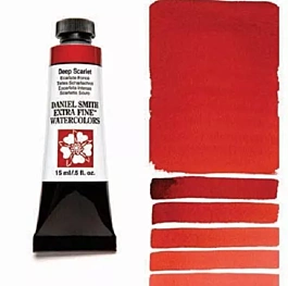 Daniel Smith Watercolour Extra Fine Deep Scarlet tube S1 15ml