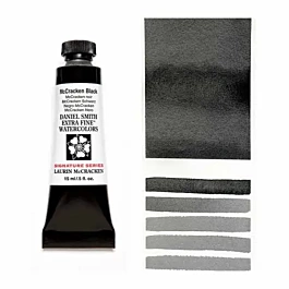 McCracken Black Grey Extra-Fine Watercolour, S.2 tube, Daniel Smith, 15ml