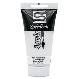 Speedball Acrylverf Titanium White 75ml