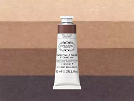 Lefranc & Bourgeois Gravurtinte Sepia Warm 60ml