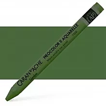 Cera 229 Verde escuro Neocolor II Aquarelle Caran D'Ache