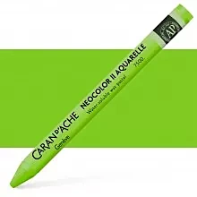 Cera 230 Verde Amarelo Neocolor II Aquarelle Caran D'Ache