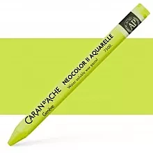 Cera 231 verde tília Neocolor II Aquarelle Caran D'Ache