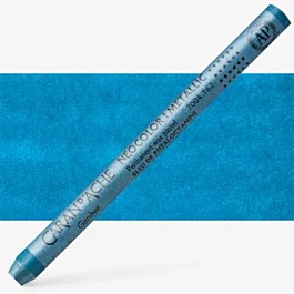 Caran d’Ache Neocolor I Wachs 162 Phthaloblau Metallic 