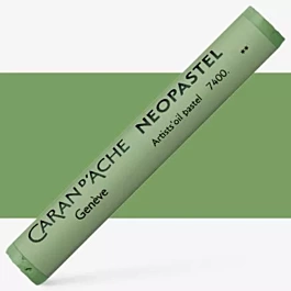 Pastel olejny 016 Zielony khaki Neopastel Caran D'Ache