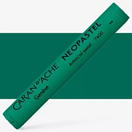 Pastel olejny 210 Zielony esmeralda Neopastel Caran D'Ache