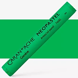 Pastel olejny 220 Zielony prado Neopastel Caran D'Ache