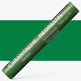 Pastel olejny 225 Zielony mech Neopastel Caran D'Ache