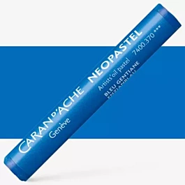 Pastel olejny 370 Niebieski gentiano Neopastel Caran D'Ache