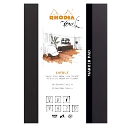 Bloc Marker Pad Rhodia A5+ 16x21cm