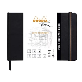 Rhodia A5 Pen en Inkwash Boekblok