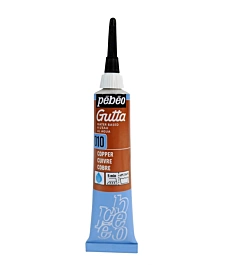 Setasilk Pebeo copper water-based gutta