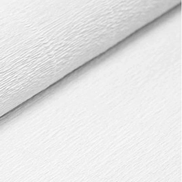 Fabriano weißes Krepppapier Rolle 40g/m²