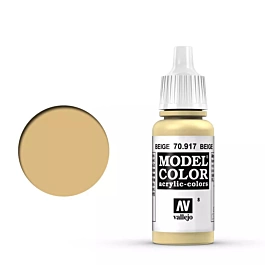 Model painting 917 beige beige Model Color Vallejo 17ml