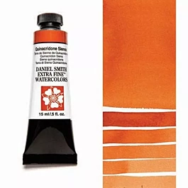 Daniel Smith Watercolour Extra Fine Quinacridone Sienna tube S2 15ml