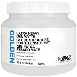 Acrilico medio extra pesante gel opaco Golden 946ml