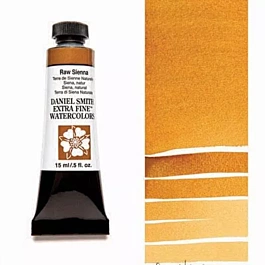 Daniel Smith Watercolour Extra Fine Raw Sienna tube S1 15ml