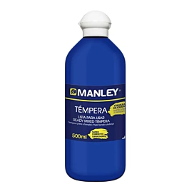 Témpera preparada azul oscuro Manley 500ml