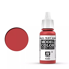 Model paint 817 scarlet Model Color Vallejo 17ml