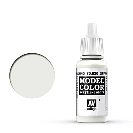 Model painting 820 white parchment Model Color Vallejo 17ml