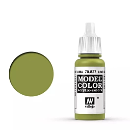 Modeling paint 827 lime green Model Color Vallejo 17ml